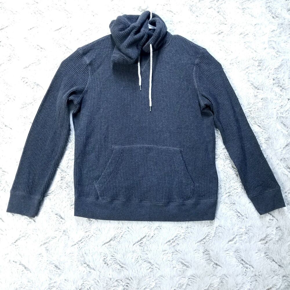 American Eagle Prestom Hoodie‎ Sweatshirt Womens Small Gray Pullover long Sleeve